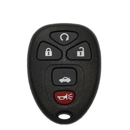 Keyless Factory KeylessFactory: 2005-2013 GM / 5-Button Keyless Entry Remote / OUC60270 R-GM-802